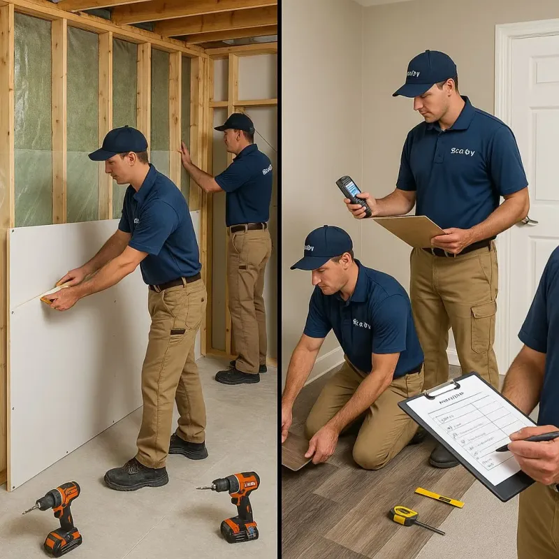Repairs and Reconstruction process in Ashland, WI